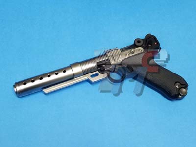Armorer Works Custom Built Luger P08(6inch) Pistol with Muzzle Device (Limited Edition) - Click Image to Close
